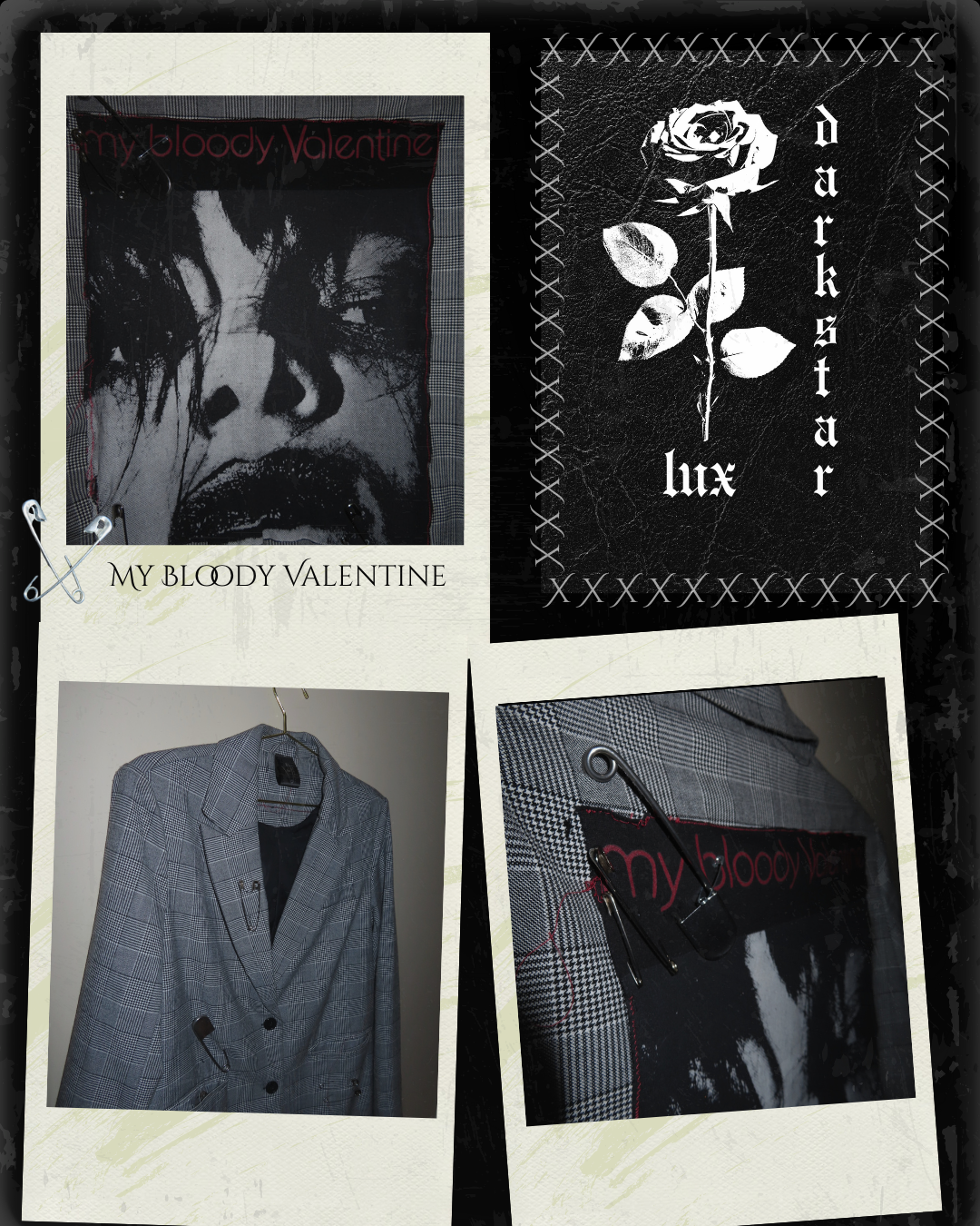 Darkstar- My Bloody Valentine Suit Patchwork