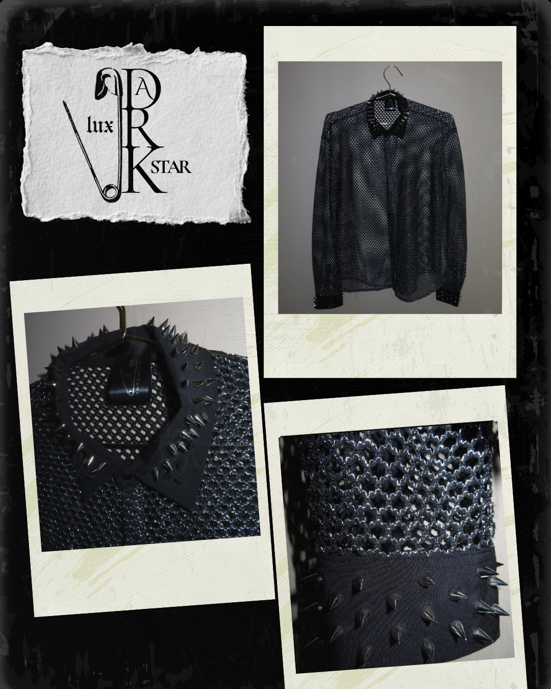 Chain Studded Button-up